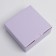 Gift folding box, packaging, "lavender", 15 x 15 x 7 cm