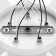 Causte "Online" (Flower) 5x15W E27 Model: BR 00211 White/Transparent