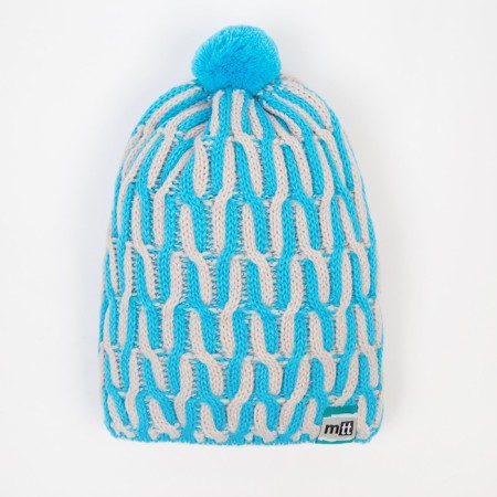 Hat for girls, blue color, size 52-54