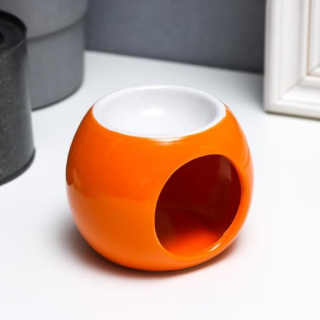 Aroma lamp ceramics "Bright ball" mix 7.5x9x8 cm-1