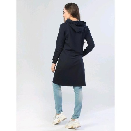 Dress-top, size 46, dark blue color-4