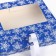 New Year's folding box "Snowflakes" 20 x18 x 5 cm, New Year