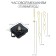 Watch mechanism with the arrows "Solomon-35", smooth move, rod 16 mm, arrows 67/100/105 mm