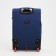 Middle suitcase 24 ", lightning department, code castle, 3 wheels, 2 external pockets, blue color