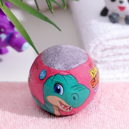 Бомбочка для ванн детская с игрушкой "Dinosaurs", 130 г-2