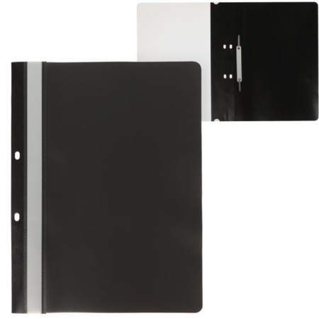 Calligrata, A4 perforation folder, 180 μm, black with a seek.