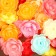 Wafer roses are large, complex, mix, 28 pcs.