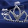 Hair diadem "Felicia" charm, 4.5 cm, silver