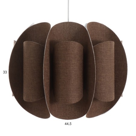 Bayerlux “Sarri” lamp E27 15W chocolate 44x44x35-135 cm-4