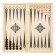 Chips for backgammon and checkers, 30 pcs, d-1.9 cm, h-0.9 cm, tree