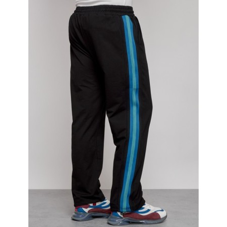 Sports male pants, size 48, black color-16