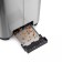 Toster KitFort KT-6210, 850 W, 7 grip modes, 2 toasts, metallic