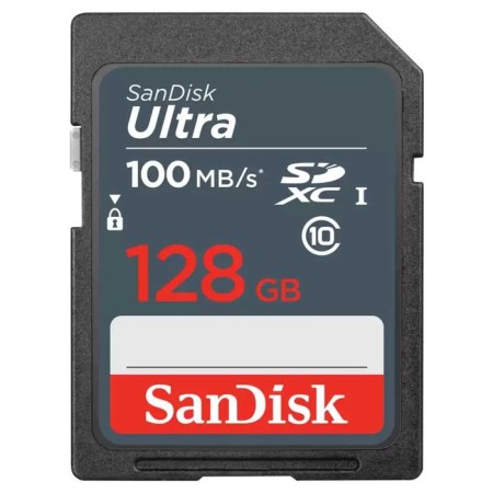 Memory Map SDXC 128GB Sandisk SDSDUNR-128G-GN3in Ultra