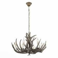 Люстра подвесная St Luce. SL154.703.06. Corna. 6х40 Вт, E14, 65х65х37 см, цвет серый