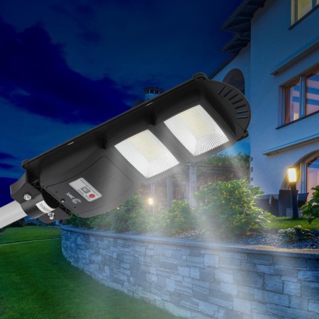 Console lamp era on a sunny battery with a motion sensor of theip65, 40w, 700lm, 5000k, black-14