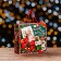 Gift Folding Box "Emerald Vintage" 23 x 10 x 22 cm