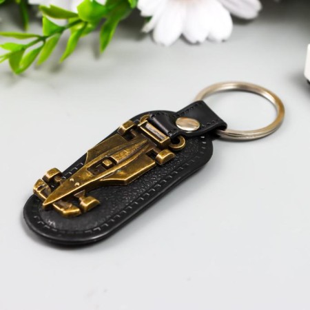 Kozhzam keychain, Metal "Racing Auto" 7.8x3.2 cm-1