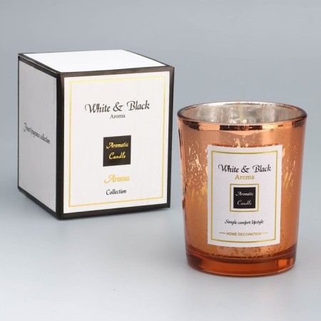 Aromatic candle in a glass "Dream Star", lavender, 5.5x6, cm-2