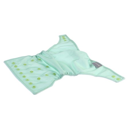 Reusable diaper, fleece, color is light green-7