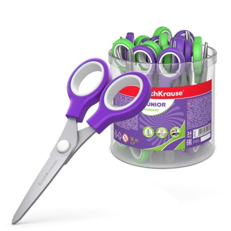 Baby scissors 13cm Erichkrause Junior, in a tube
