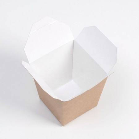 Box for noodles "Wok" team, craft, 10 x 10 x 10.5 cm-2
