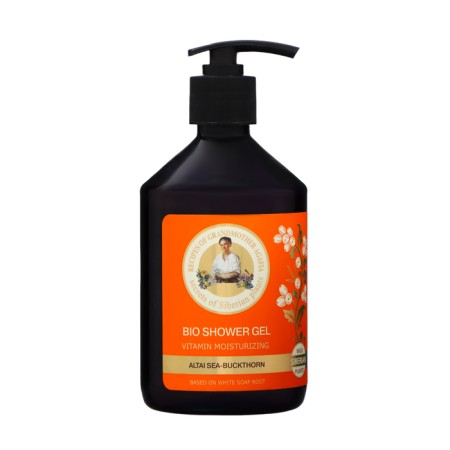 Shower gel recipes of grandmother Agafia, vitamin moisturizing, 500 ml