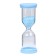 Happy Time sand clock, 10 minutes, 4 x 11 cm, blue