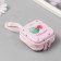 Casket Metal on Lightning "Watermelon" 7x7x3.3 cm