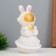 Lamp "Hare with a star on Saturn" 2W LED LR44 5x8x13cm