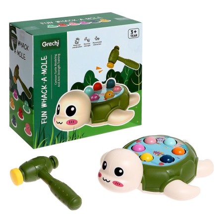 Developing toy "Catch the Turtle", 1 hammer