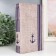 Safe-book wood to the leatherette "anchor" 21x13x5 cm
