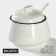 Porcelain sugarian with a spoon Magistro "sea breeze", 250 ml, white color