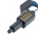 Micrometer electronic tundra, metal, range 0-25 mm, measurement step 0.001 mm