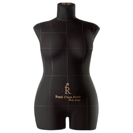 Portnovsky Monica mannequin, set of standard, size 52, black, “Milan” stand and case-shot