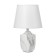 Tash table lamp E14 40W White-gray 20x20x32 cm Risalux