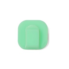 The holder is self -adhesive for wires and garlands of the tundra Krep, 15x15x10 mm, green, 9 pcs.