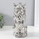 Souvenir Ceramics "Leo in the Crown" silver 17x12x26 cm