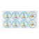 Set for holding the holiday "for 1 year" (baby), 250 g/sq.m