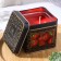 Aromatic candles in a tin bank "Strawberry"