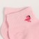Women's socks shortened "flamingos", light pink color, size 23-25