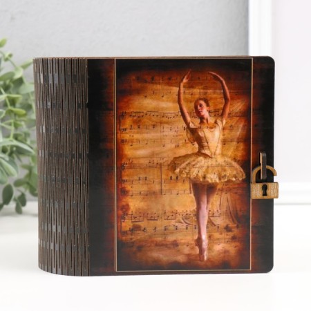 Basket box "Ballerina" 14x14 cm