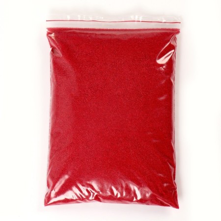 Sand for children's creativity Color Sand, red 1 kg-2