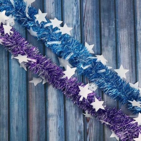 Mishura "Virazh" Stars, D-5 cm, 200 cm, mix-1