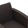 A set of boron chairs 68 x 66 x 76 cm, wenge, 2 pieces