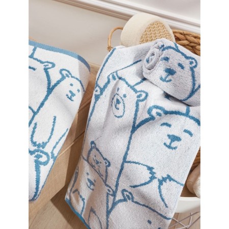 Tmachry Guten Morgen Plush, 650 g, size 70x130 cm, white color-3