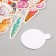 Stickers for creativity "New Year toys" embossing gold set 48 pcs 9x7x0.8 cm