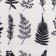 Towel of the kitchen shade "Leaves" 35x60 cm, 100% cotton, 160g/m2