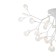 Freya FR5049CL-36W1 Florencia, 980x980x600 mm ceiling lamp, G4, 36x3W, white color