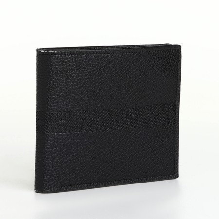 Pearl husband (538), 12*2*10 cm, 3 depth, d/cards, d/coins, without fasteners, black-1