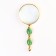Lupa classic gold with stone, multiplicity 2, lens 65mm